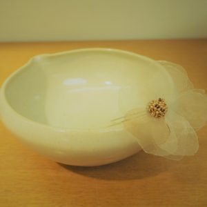 White Flower ; hair ornaments