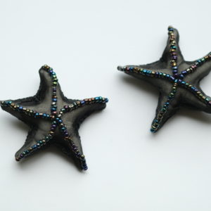 Black Sea Star : earrings