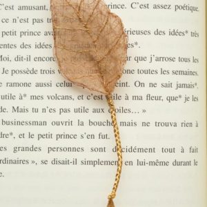 Bookmark : gold leaf
